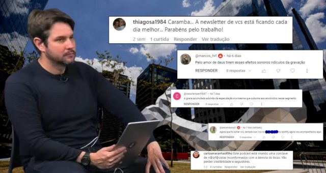 Comentando comentários dos nossos queridos espectadores