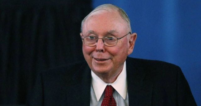 Obrigado, Charlie Munger!