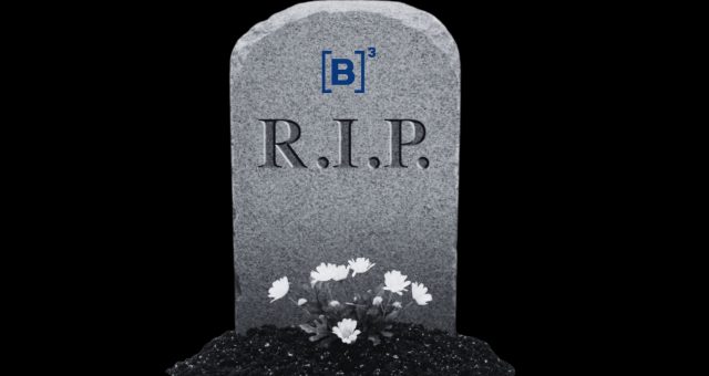 RIP, bolsa brasileira